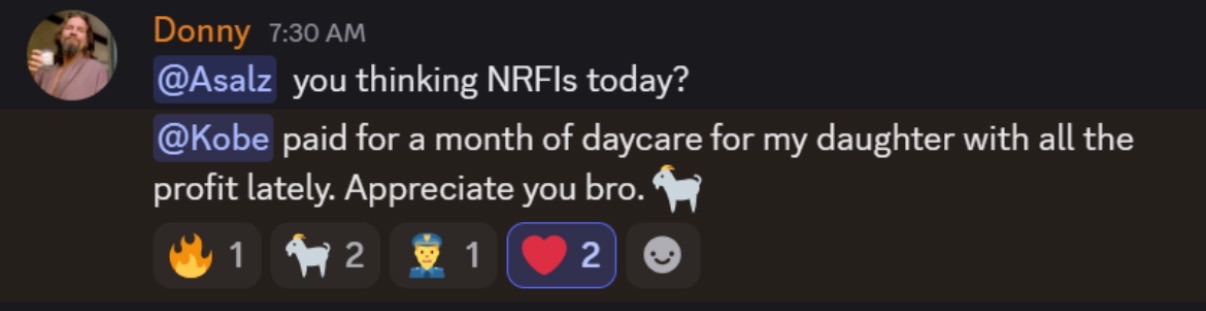 Member community message